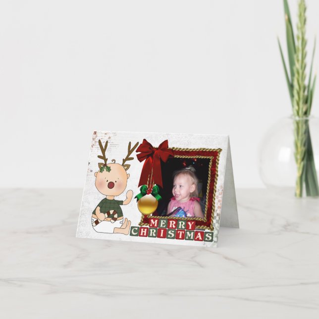tarjeta de Navidad personalizada (Anverso)