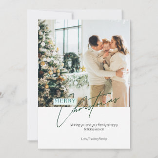 Tarjeta de Navidad Personalizada