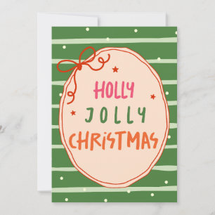 Tarjeta de Navidad personalizada con foto
