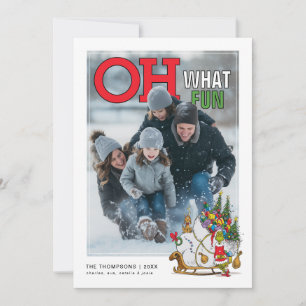 Tarjeta de Navidad personalizada con Grinch y Max