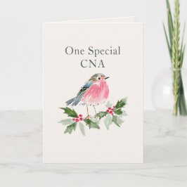Tarjeta de Navidad Personalizada de Agradecimiento