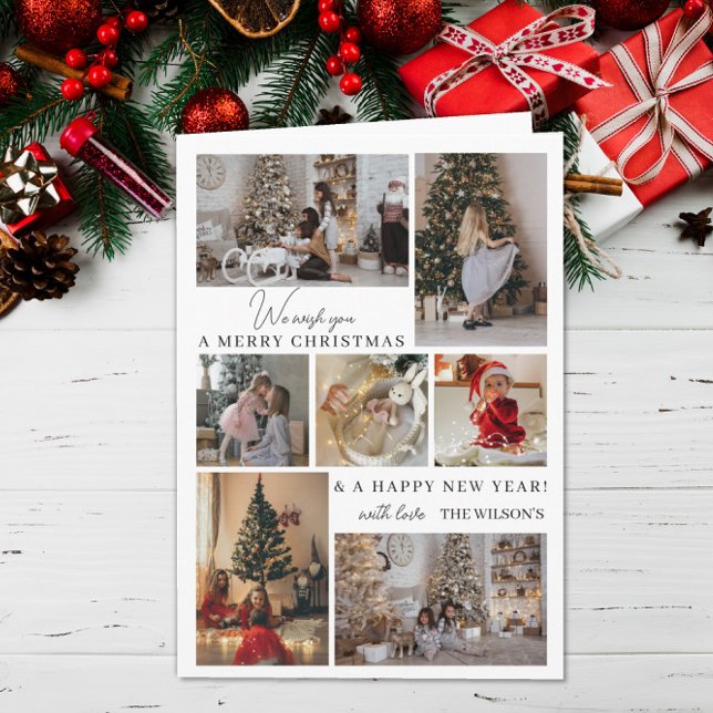 Tarjeta de Navidad personalizada de la foto de vac (Subido por el creador)
