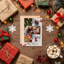 Tarjeta de Navidad personalizada para familia 2025