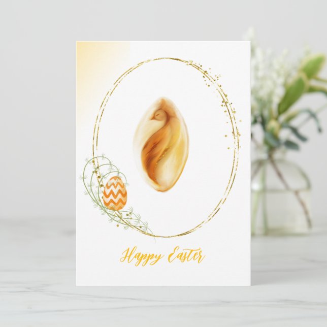 Tarjeta de Navidad plana (Anverso de pie)