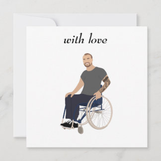 Tarjeta de Navidad plana