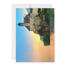 Tarjeta de Navidad plana