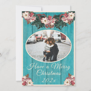 Tarjeta de Navidad plana