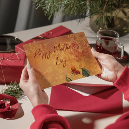 Tarjeta de Navidad plana