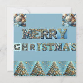 tarjeta de navidad plana