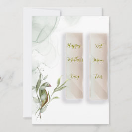 Tarjeta de Navidad plana