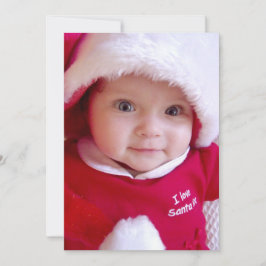 Tarjeta de Navidad plana tarjeta de vacaciones