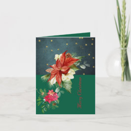 Tarjeta de Navidad plegada