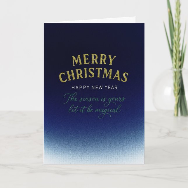 Tarjeta de Navidad Plegada (Anverso)