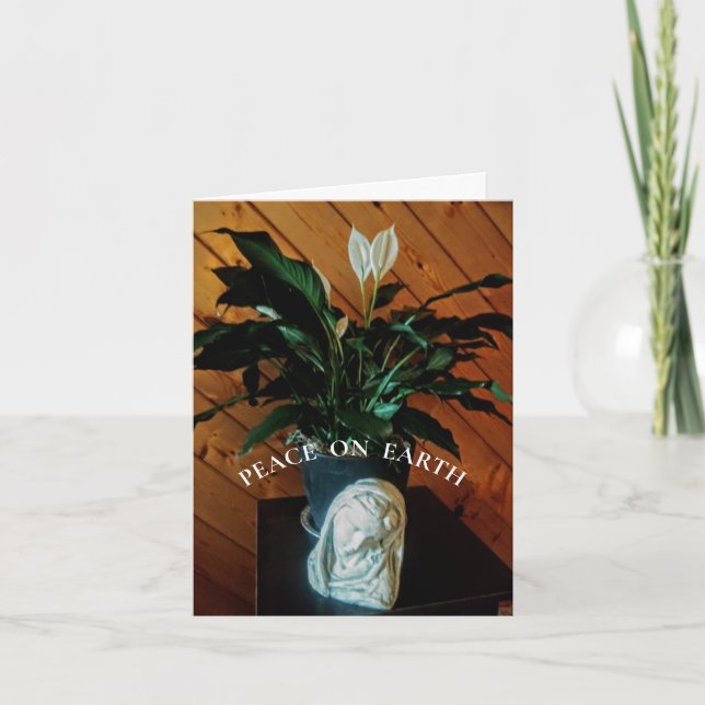 Tarjeta de Navidad plegada (Anverso)