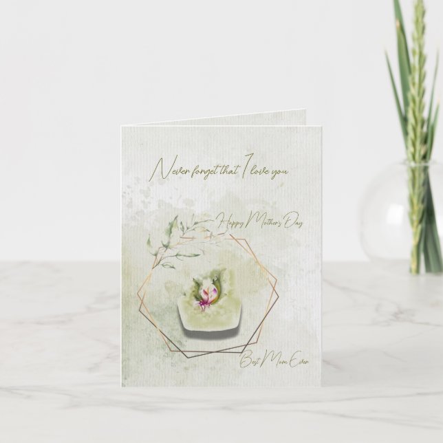 Tarjeta de Navidad plegada (Anverso)