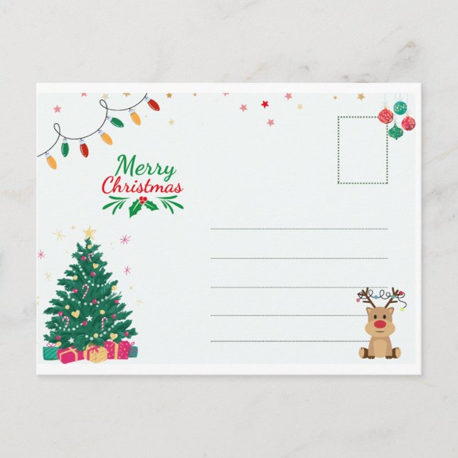 Tarjeta de navidad Posr (Anverso)