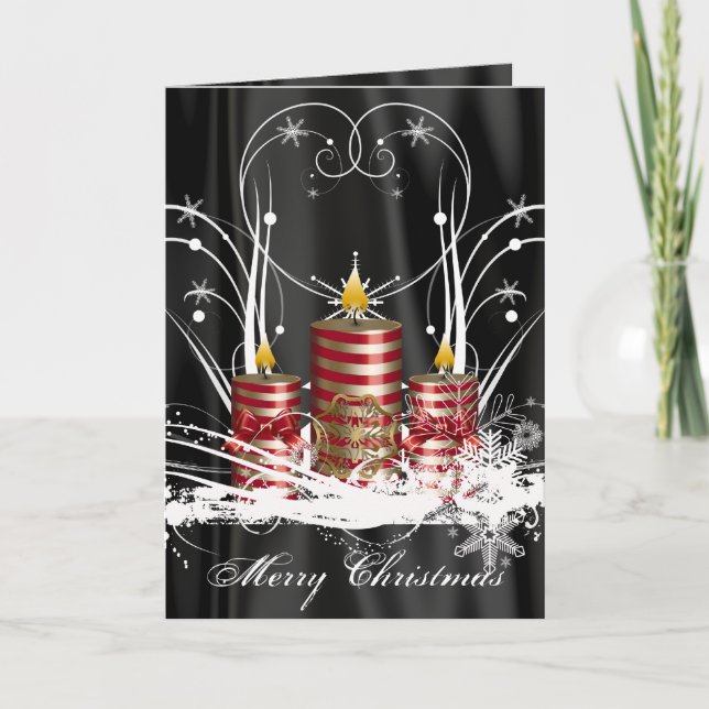 Tarjeta de Navidad preimpresa (Anverso)