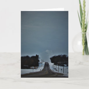 Tarjeta de Navidad "Puede Conducir a 55"