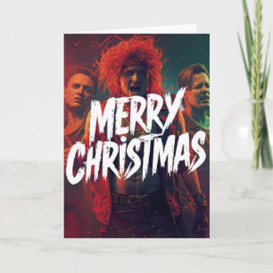 Tarjeta de Navidad punk
