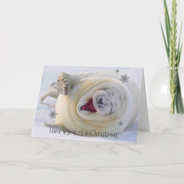 Tarjeta de Navidad - Que tengas un sello de Navida (Anverso)