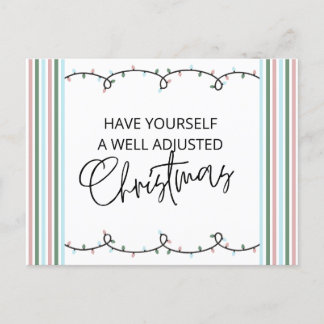 Tarjeta de Navidad quiropráctica, Quiropráctica, C