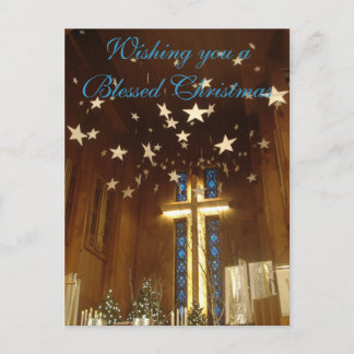 Tarjeta de Navidad religiosa