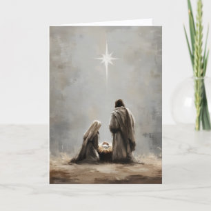 Tarjeta de Navidad Religiosa