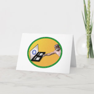 Tarjeta de Navidad (reserva contra tema de la