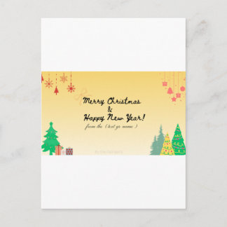 Tarjeta de Navidad | Saludo Festivo de Fiesta