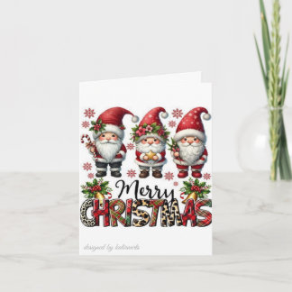 Tarjeta de Navidad | Saludo Festivo de Fiesta
