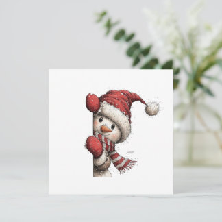 Tarjeta de Navidad | Saludo Festivo de Vacaciones