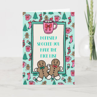 Tarjeta de Navidad sarcástica y descarada