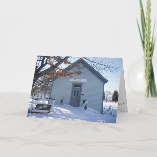 Tarjeta de Navidad "Sastre Milenario & Creador de  (Anverso)