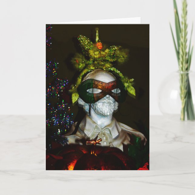 Tarjeta de Navidad shakesperiana (Anverso)