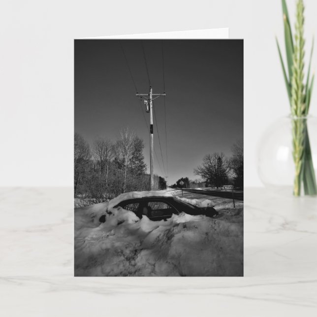 Tarjeta de Navidad "Snowbound" (Anverso)