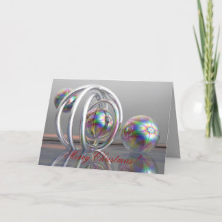 Tarjeta de navidad surrealista
