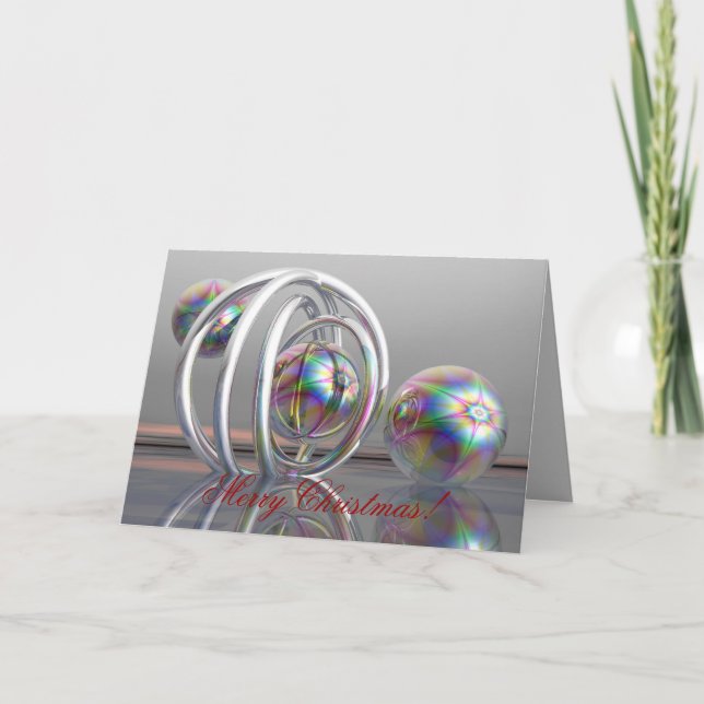 Tarjeta de navidad surrealista (Anverso)