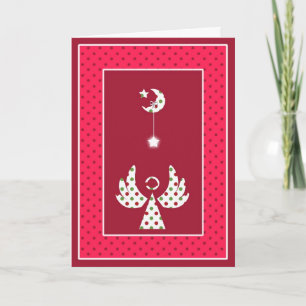 Tarjeta de Navidad Sweet Angel de Molly Harrison