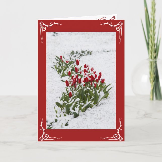 Tarjeta de navidad - Tarjeta de felicitación de va (Anverso)