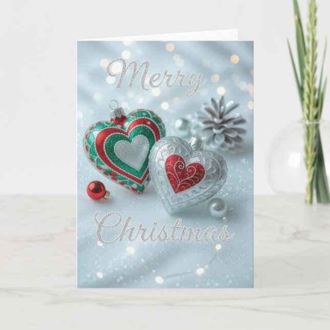 Tarjeta de navidad, tarjeta de navidad de Feliz Na (Anverso)
