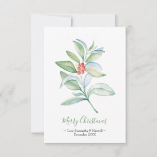 Tarjeta de navidad, tarjeta de vacaciones