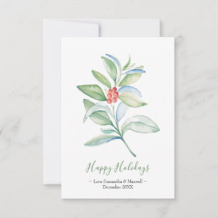 Tarjeta de navidad, tarjeta de vacaciones