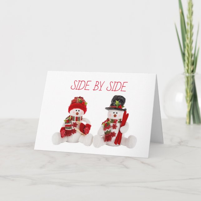 TARJETA DE NAVIDAD / TODOS LOS DÍAS JUNTO A TI (Anverso)