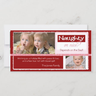 Tarjeta de Navidad traviesa   o   Niza del ~