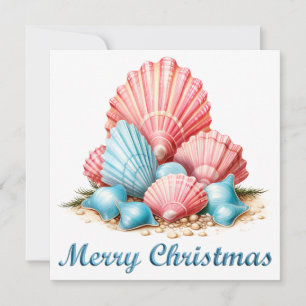 Tarjeta de Navidad Tropical Merry