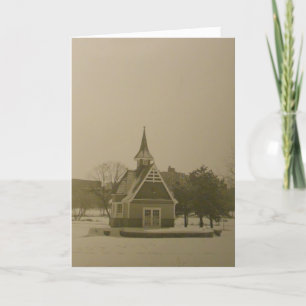 Tarjeta de Navidad "Underexposed William Berry Hou
