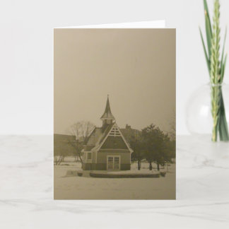 Tarjeta de Navidad "Underexposed William Berry Hou