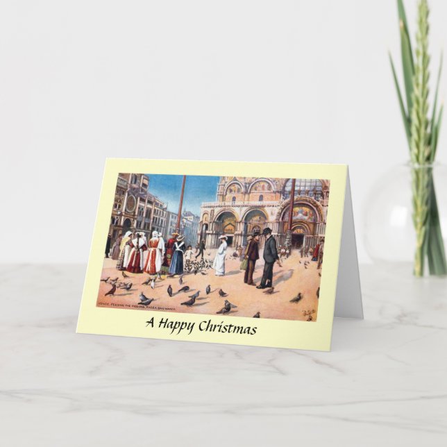 Tarjeta de navidad - Venecia (Anverso)