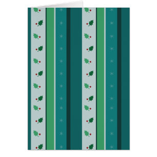 Tarjeta de Navidad verde de los saludos del día de