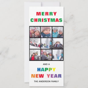 Tarjeta de Navidad vertical - Feliz Navidad en Arc
